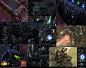 Starcraft II: Aiur and Wordship Environment Assets 2013
