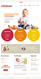 Preview White Kids Center Joomla Template by Delta by Satomit