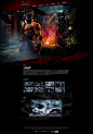 Killer Instinct : I was approached to create these character profile pages for the revival of the hit 90's fighting game, Killer Instinct, exclusively for the Xbox One. Other than the composites, I had to create additional elements like fire, lightning an
