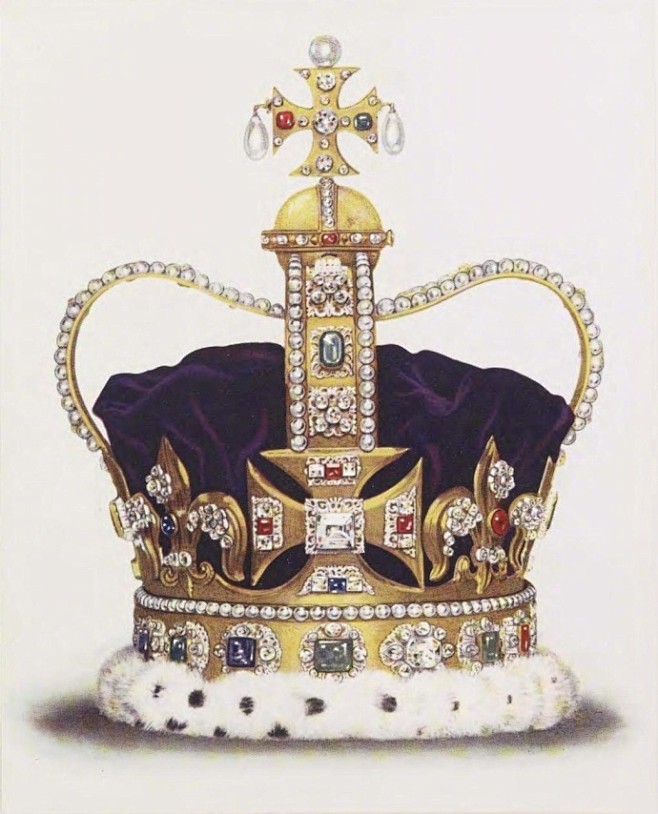 1919年出版的《英国的王权珠宝》 ​​...