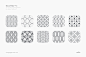 高端几何简约线条装饰纹样图案四方连续背景矢量AI素材 (6)