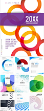10款抽象波浪画册封面宣传单单页AI格式2021911 - 设计素材 - 比图素材网