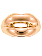 Solange Azagurly Partridge gold lips ring--LOVE LOVE LOVE #solangeazagurly #jewelry #rings