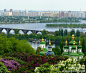 绿色城市，乌克兰，基辅。。。