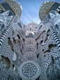 Temporary Temple at Burning Man