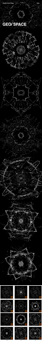 70108 抽象太空感星星噪点颗粒子点状几何星形态规则AI矢量背景图案素材 (10)