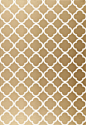 Imperial Trellis II Wallpaper, Java/Cream - transitional - Wallpaper - Covered In Style Inc