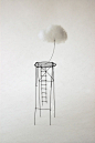 du Fil de Fer : ° nuage fil de fer & nuage H 31 X 10,5 X 7 cm photo Anthony Girardi