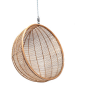 Out There Interiors Hanging Rattan Ball Chair In Two Colours