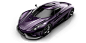 This Purple Naked Carbon Koenigsegg Regera Is the Sexiest Tribute to Prince Yet : The show car Regera was blue, the first working prototype is red, and now, here's a naked carbon Prince tribute.