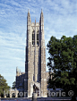 Durham, NC Photo - Chapel Tower, Duke University, Durham, North Carolina