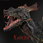 Karkien: The King of Forest, Namju Kim : Karkien: The King of Forest

Concept, Modeling, Texturing, Shading by Namju Kim. I used Maya, Zbrush, Mari, Vray, UV layout Pro, Adobe Products.
This dragon can mimic the environments and hunt his prey in the dark 