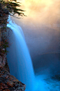 Sunrise at DeSoto Falls.