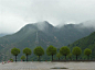 自驾涞源 雨中白石山