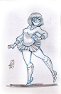 Daily Quick Sketches: Velma week5 by mainasha.deviantart.com on @deviantART