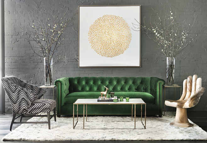 Emerald Settee