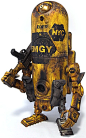 "1G EMGY" | World War Robot (WWR) Series | Artist: Ashley Wood