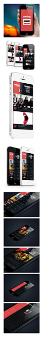 #iphone Music #App Concept by Enes Danış, via #Behance #UI #Mobile #ui # #mobile # #多火UI#