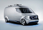 Mercedes-Benz recently unveiled their all-electric "Vision Van" concept, combining a number of innovative solutions for delivery in urban and suburban environments.   "It is the first van worldwide to fully digitally connect all people and 