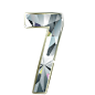 钻石水晶数字00008
