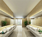工装酒店会所公共卫生间厕所室内卫浴设计空间3DMAX模型  (5)