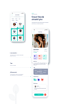 UI App Interaction on Behance