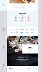 Cesis Creative PSD Template 专为代理，设计师，自由职业者，摄影师的创意网站而设计_UI素材_Web界面_模库(51Mockup)