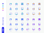 18 Free office icons (SVG + Sketch formats)