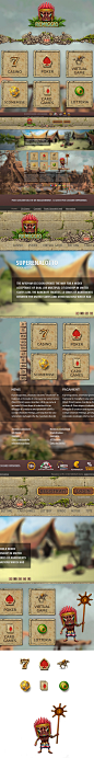 Icons for the game web-site : Development of icons for the game web-site "Remiggio"