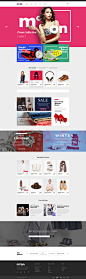 Moon - eCommerce PSD Template