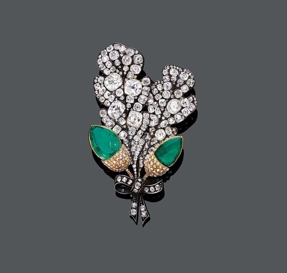 #古董珠宝#橡树果珠宝丨在英国和法国，巫...