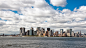 General 1920x1080 cityscapes cities architecture buildings clouds water bridges New York City USA skyscrapers