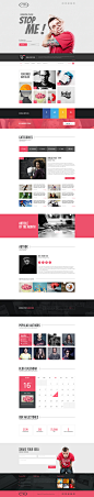 Bloggers Den - One Page Personal Blog Template