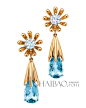 蒂芙尼 (Tiffany & Co.) 2014年Blue Book高级珠宝系列珠宝
花形耳坠