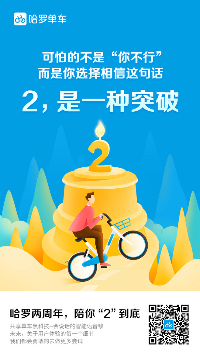 HELLO BIKE / 哈罗单车2周年...