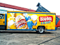 2009's Brahma Light's Trademarketing comunication : Visuals for local beer trademarketing materials