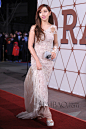 李宥利亮相2014年韩国MBC电视台演技大赏颁奖典礼红毯