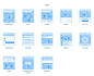 9大类，150个App流程图卡片，不错的布局总结！ ​​​​