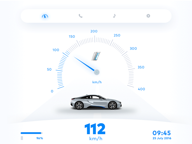 Car Interface - Dail...