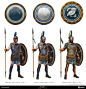 Athenian Army Faction Assassin's Creed Odyssey, Fred Rambaud : More work from AC Odyssey. Here is a selection of some of the concepts done for the Athenian Faction. Art Direction by Thierry Dansereau.