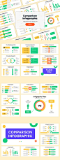 比较信息图PPT模版 (PPTX)
