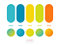 Dopely Colors #97 ui 调色板 uipalette logopalette 渐变配色方案颜色 colorpalette