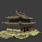 Chinese Temple 3d model - CGStudio