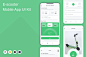 电动滑板车移动应用APP UI KIT