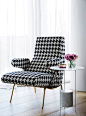 Houndstooth Chair