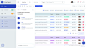 Flowtable仪表灯UI设计作品网页设计官网介绍页首页素材资源模板下载