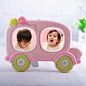 婴儿礼物 韩式儿童相框摆台宝宝成长纪念创意卡通汽车相架照片框