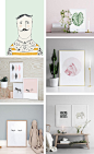 14 Stylish Prints For Your Walls + 25% off at Desenio