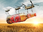 PILSENÓN : CGI for Pilsen Beer. DDB Colombia.Photography. Esteban Sosnitsky#啤酒#丰收麦田#阳光空阔