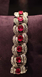 Cartier Ruby Diamond Bracelet.